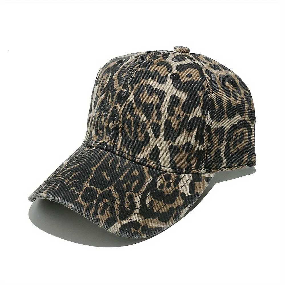 Spring/Summer Womens Baseball New Fashionable and Versatile Sun Hat with Leopard Print M260626 - view 4