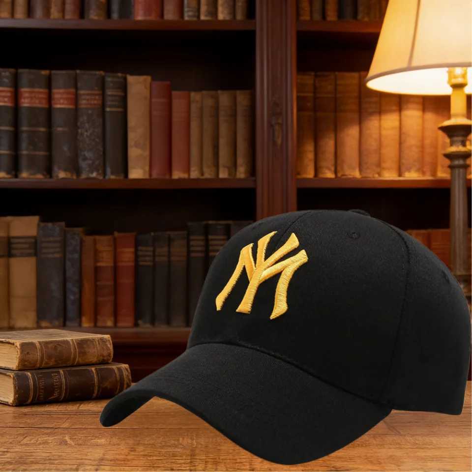 NY Letter Embroidery Baseball Unisex Adjustable Cotton Dad Hat Casual Sunscreen Peaked for Men Women Streetwear Sport M260626 - view 4
