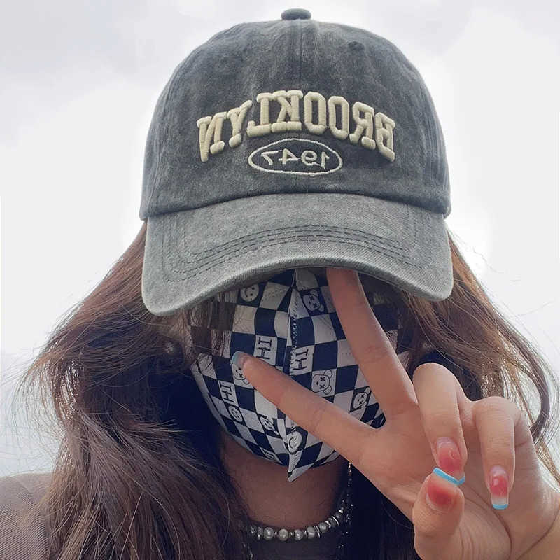 Sun Brooklyn Embroidery Washed Spring Men Baseball Hats Solid Caps For Women Autumn Outdoor Boy Girls Fisherman Hat SnapM260626 - view 1