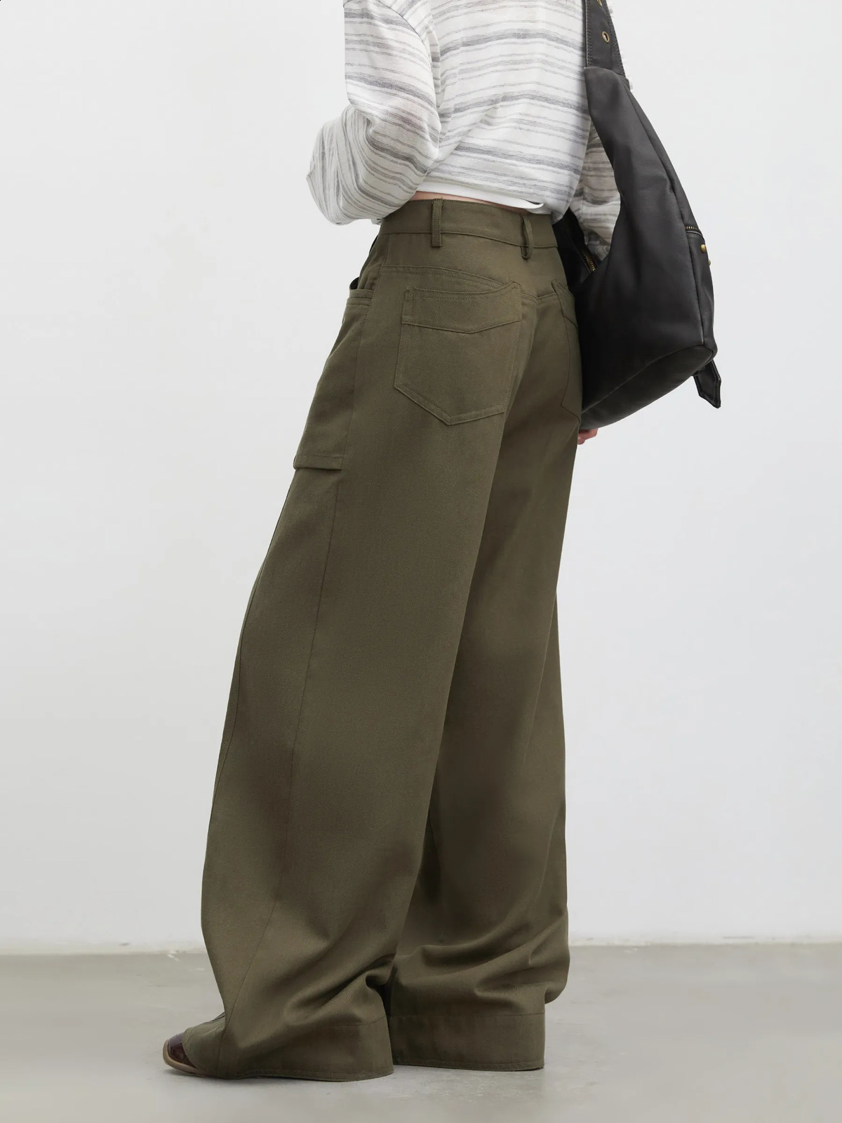 CHIC VEN Fashion Women Jeans Loose Casual High Waisted Denim Pant Covered Crotch Wide Leg Trousers Spring Summer 2026 260625 - view 7