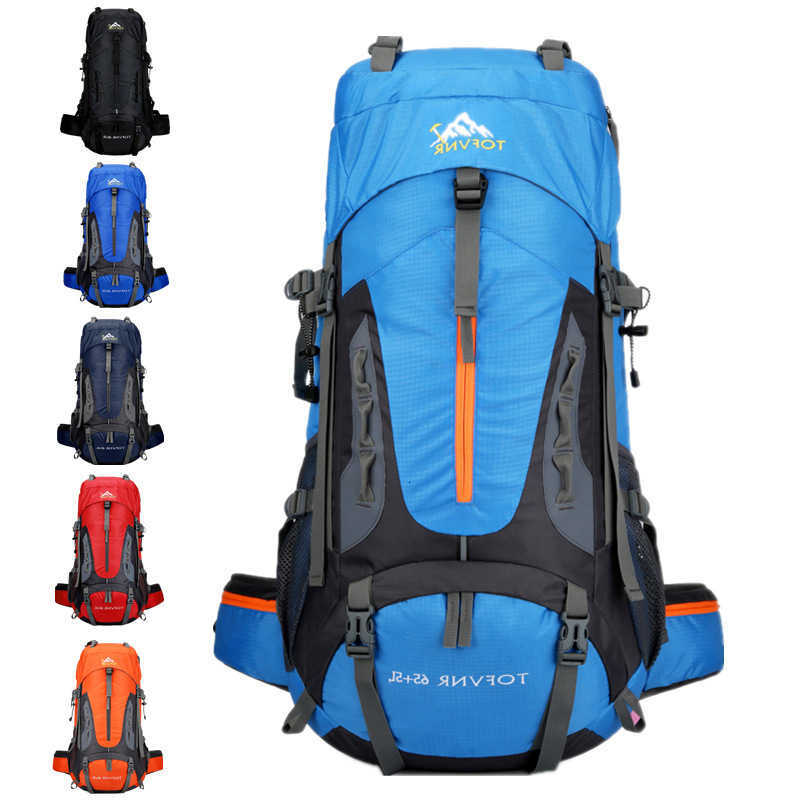 Mountaineering Outdoor Bag Bag Backpack Hiking Sports Bag Water-Repellent Backpack Large-Capacity Travel Backpack M260626