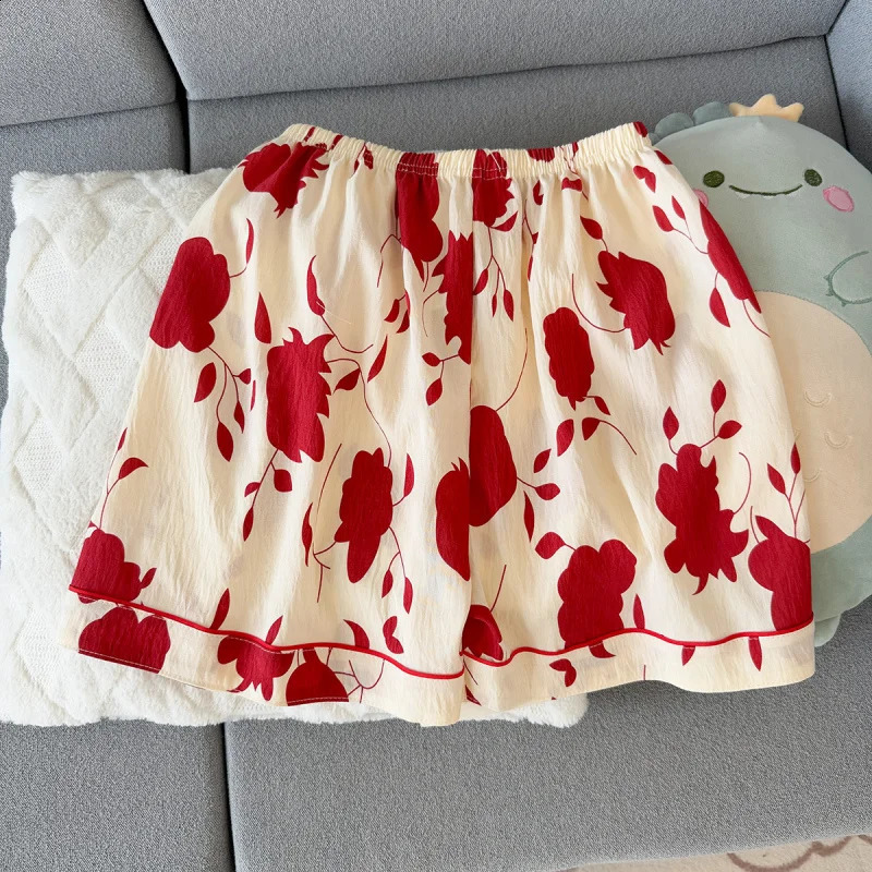 2 Summer shortsleeve pajama set for women comfortable and trendy shorts can be worn outside home wear 260625 - view 5