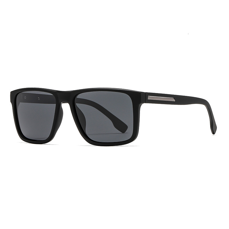 New Style High-End Feel Men's Driving Big Face Slimming UV Protection Polarized Sunscreen Sports Sunglasses wholesale