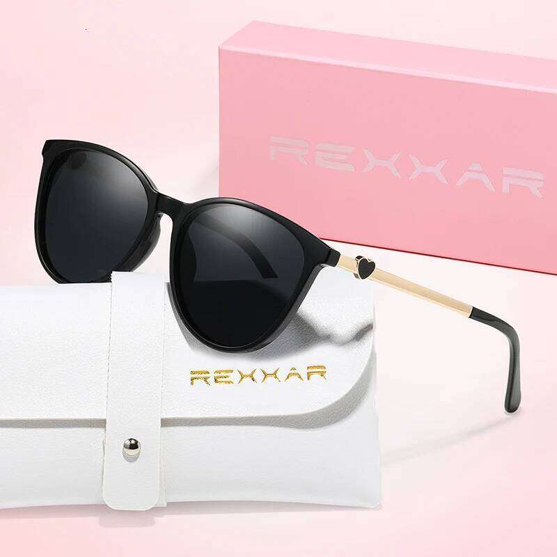 REXXAR Polarized Vintage Fashion Round Sunglasses Women Men Retro Metal Brand Sun Fishing Driving Male Female Glasses 26Y0626 - view 4
