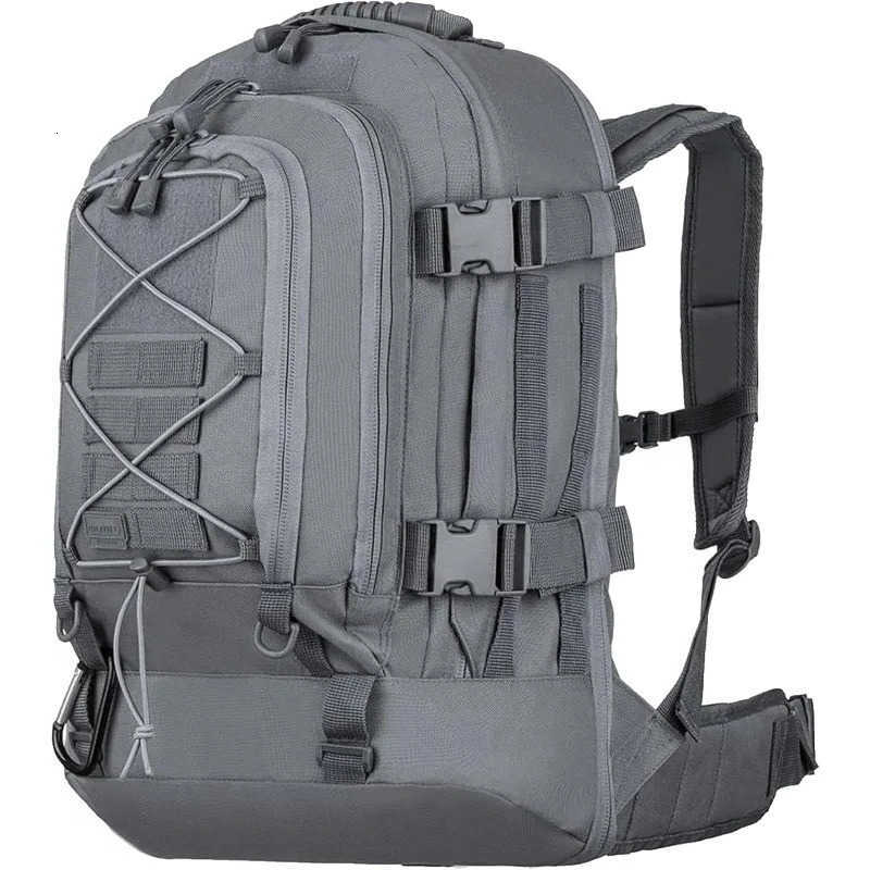 Tactical Backpack Military Hiking Miramrax Daypack - Molle Backpack for Men 3 Day Assault Pack Bug Out Bag for Camping Grey M260626 - view 1