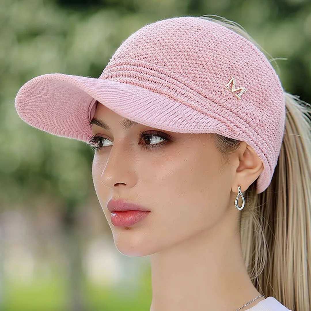 Sun Hat Elastic and Womens Breathable Design Wide-brimmed Sun Hat Suitable for Ponytails M260626 - view 6