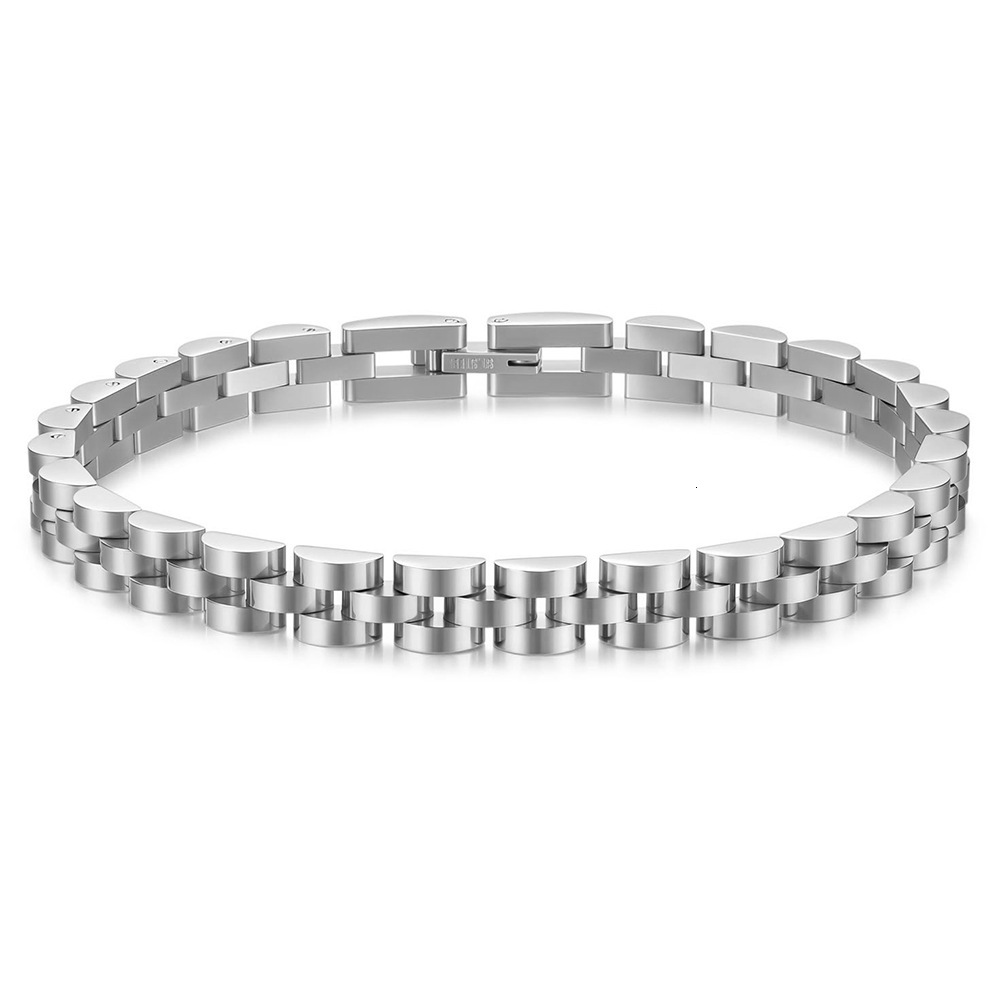 6 12MM 2 Tone Stainless Steel Watch Strap Bracelet For Men And Women 18k Gold Gun Black Gold Multi-color Watch Bank Bangle Bracelets Bijoux Jewelry Wh - view 4