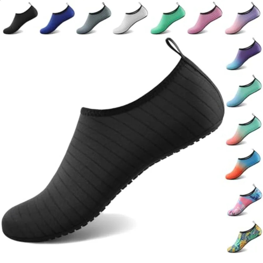 Tanamo Water Shoes for Women Men Swim Pool Beach Camping Cruise Vacation QuickDry Aqua Socks Barefoot Yoga Travel Accessor 260626