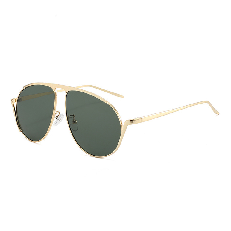 20 European American Large Frame Fashion Sunglasses, Unique And High-End, Popular For Driving, UV Protection Sunglasses - view 6