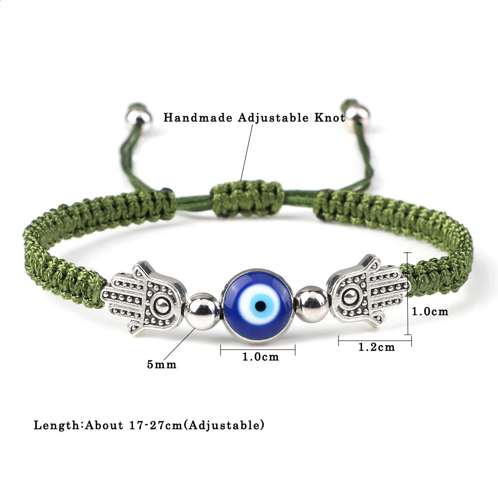 Lucky Red Rope String Bracelets for Women Men Adjustable Knot Bracelet Amulet Protection Handmade Charm Jewelry 260617 - view 7