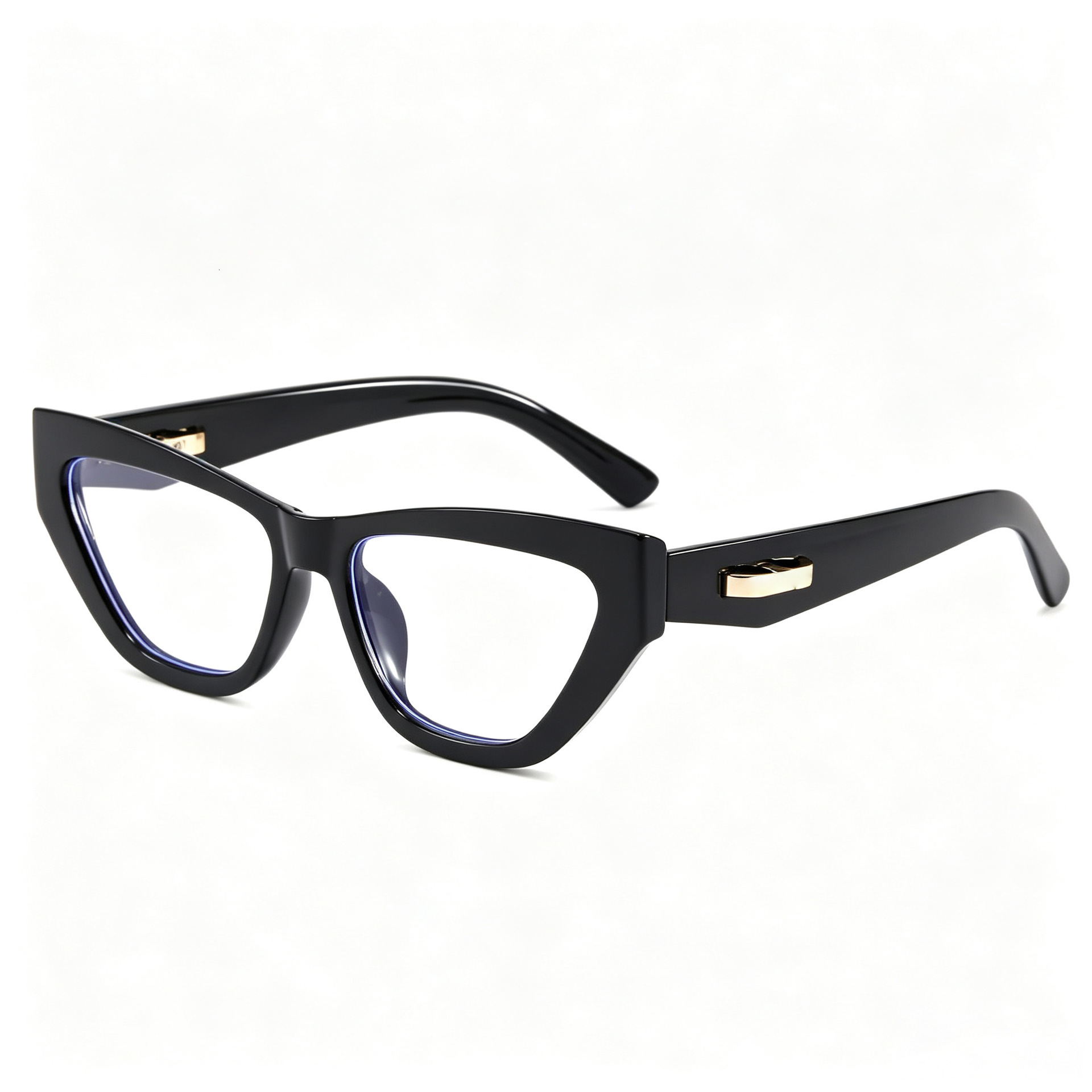 New Sunglasses For Men And Women, Cat-Eye D-Letter Sunglasses, Frameless Travel Fashion Optical Glasses - view 3