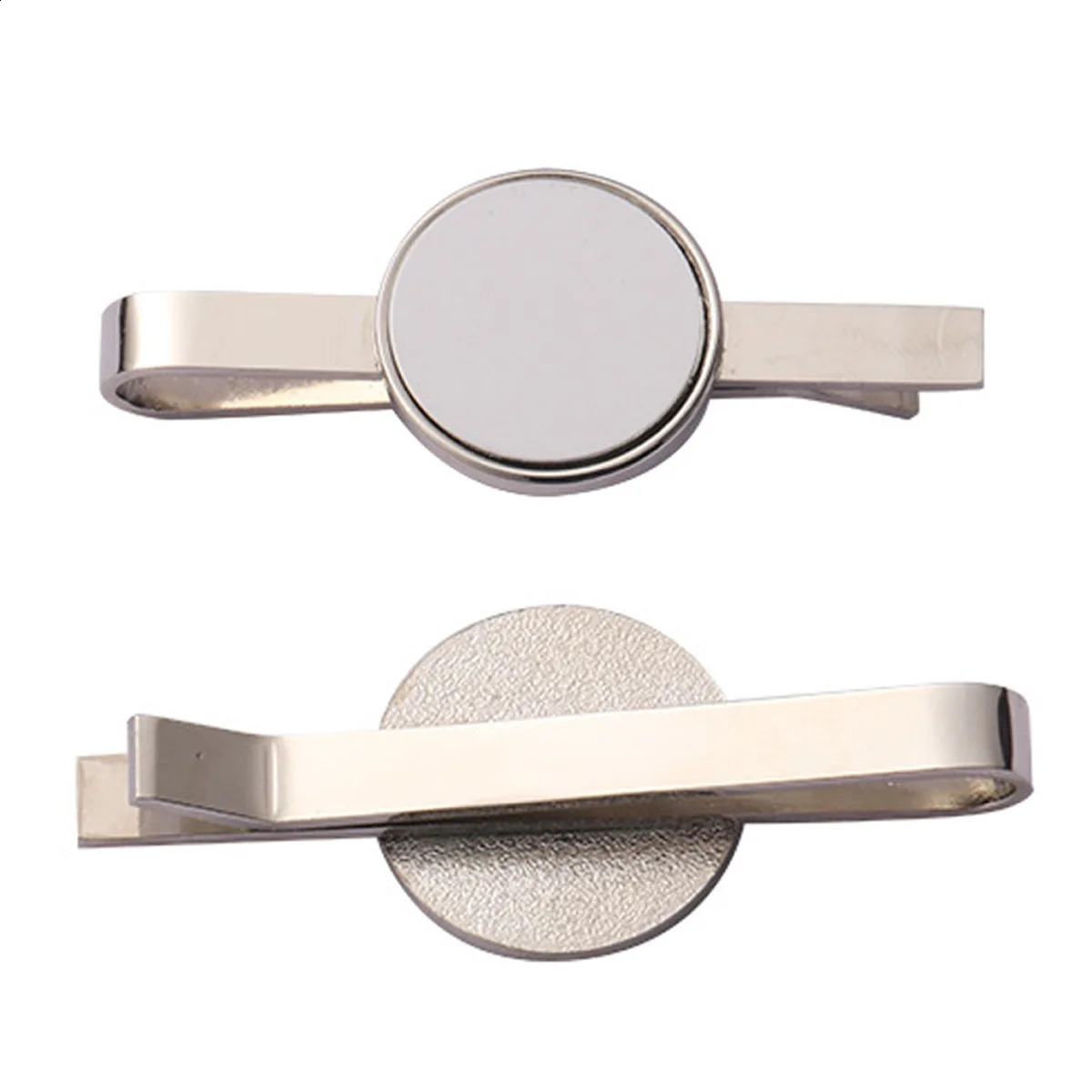 Custom Round Po Tie Clip Personalized Picture Collar Bar Pin Men Business Suit Accessories Gift 260626 - view 3