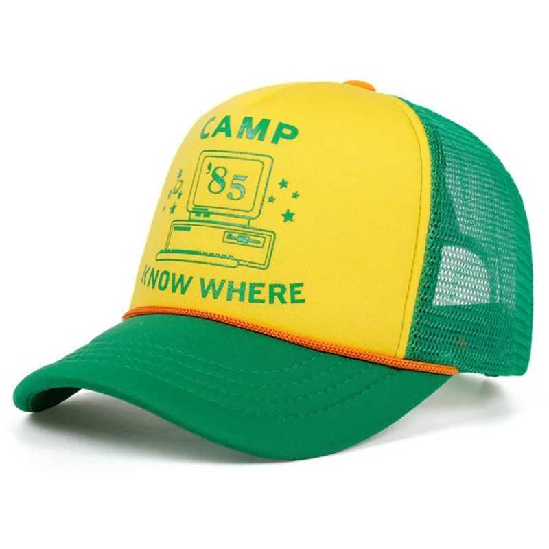 Hat Sports Retro Cosplay Stranger Dustin Baseball Printed Mesh Thinking Hats Unisex Accessories Adjustable Prop Outdoor M260626 - view 7