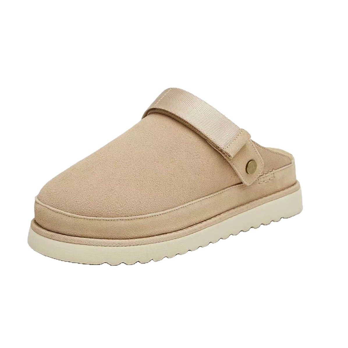 Free shipping luxury Basic One Band Slides Waterproof Slippers Indoor Bedroom Bathroom Casual Footwear hot - view 5