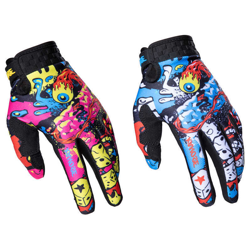 Motocross MX BMX MTB ATV Gloves Motorcycle Full Finger Bike Off Road Mountain Cycling Gloves mx1R260627
