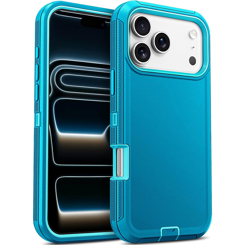 Defender Heavy Duty Armor Shockproof Rugged Case For iPhone 17 17e 16 15 14 13 12 11 Pro Max Samsung S26 S25 Edge S24 FE S23 Ultra A17 A27 A37 A57 MOT - view 6