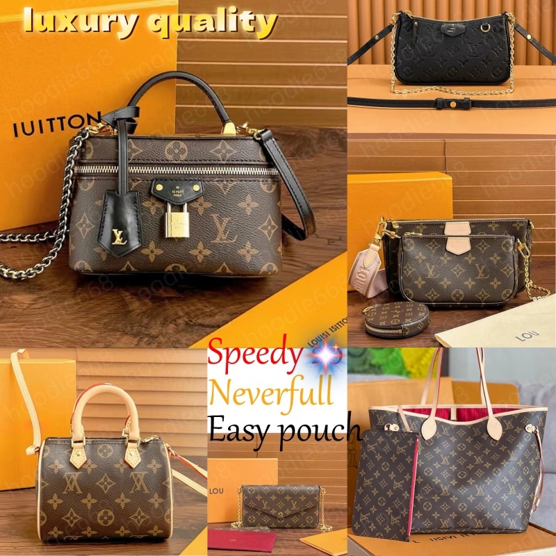 Vanity bag chain pouch designer makeup bag luxury high quality cosmetic bag designer purses storage bag flowery print shoulder bag handheld vintage pattern ladies