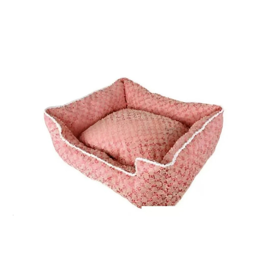 Pet Supplies Designer Bed Comfortable Bed: Classic Print Cloth Kennel Pad dog cat For Small Dog House Medium Dogs Warm And Cozy Furniture Luxury Free - view 7