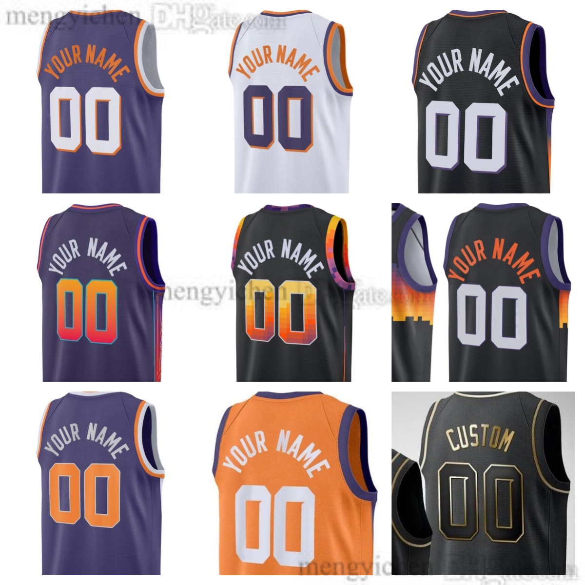 Maglie Da Basket 2026 Da Uomo 18 Koa Peat 15 Devin Booker Jalen 4 Green Grayson 8 Allen Dillon 3 Brooks Ryan 0 Dunn Collin 12 Gillespie Steve 13 Nas-image