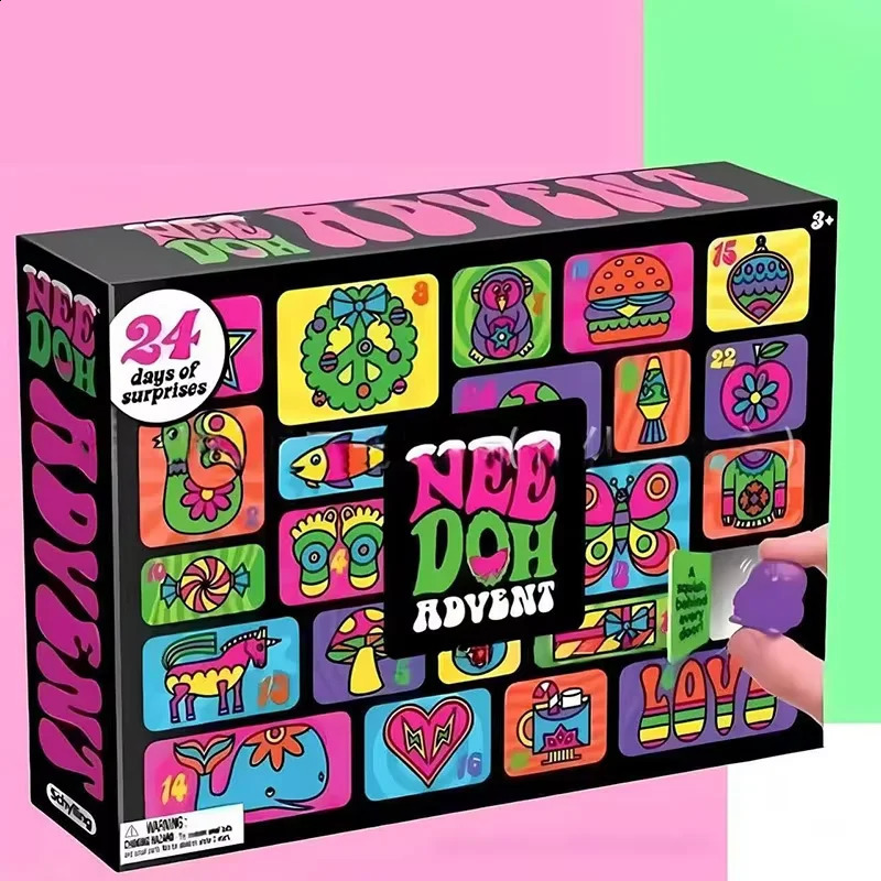 2026 Needoh Advent Calendar Gift For Children 24 Day Countdown Year Family Friends Blind Box Party Toy Gift 260627 - view 5