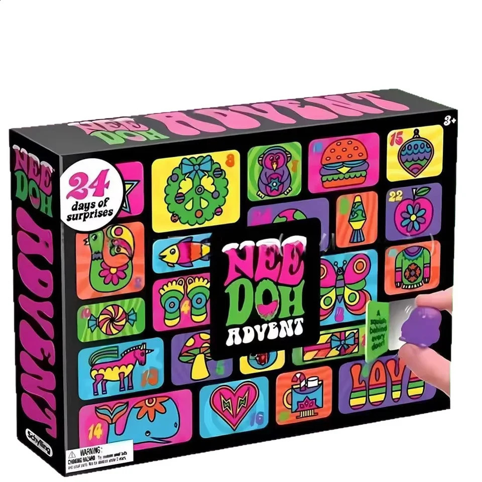 2026 Needoh Advent Calendar Gift For Children 24 Day Countdown Year Family Friends Blind Box Party Toy Gift 260627 - view 4