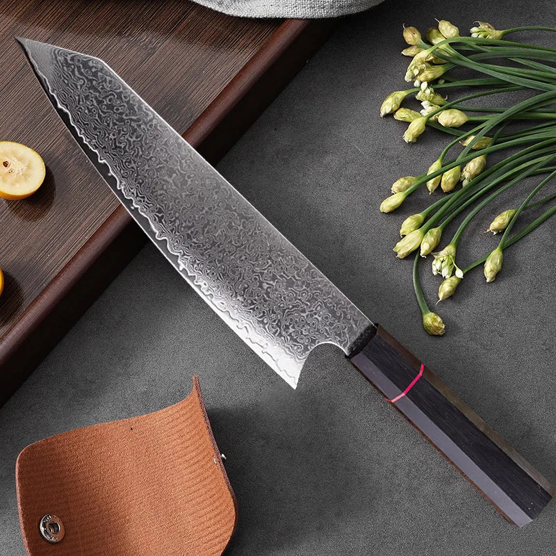 Damascus Steel Kitchen Knife Chef Knife Combination Set professional VG10 Sharp Japanese Knife Fruit Fish knife Cooking Tools 260624CJ - view 4