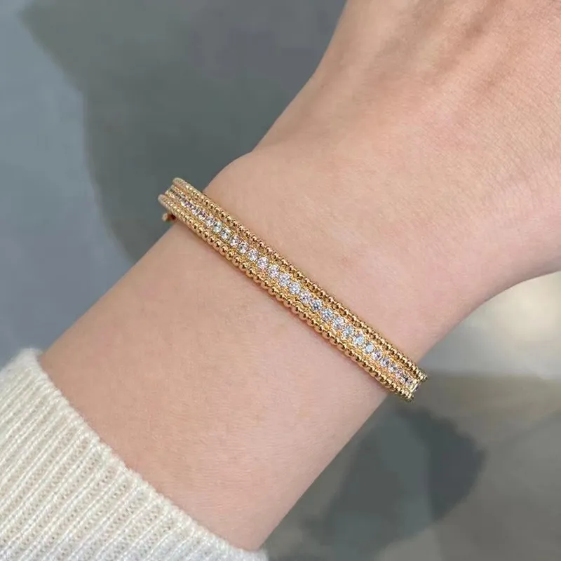 Versione Alta Bracciale Caleidoscopio Trifoglio Bracciale Da Donna In Edizione …