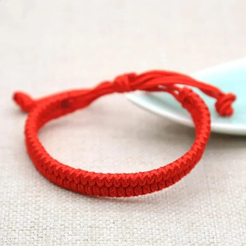 1-10Pcs Tibetan Thread Buddhist Bracelet Bangles Adjustable for Women Handmade Knot Amulet Red Rope Lucky Bracelet Charm Jewelry 260623 - view 6