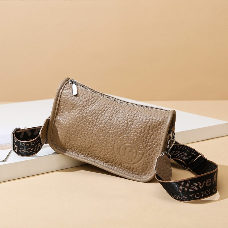 New Women Genuine Leather Shell Shoulder Bag Large Capacity Crossbody Purse Trendy Lady Handbag Casual Single Shoulder Messenger Bag