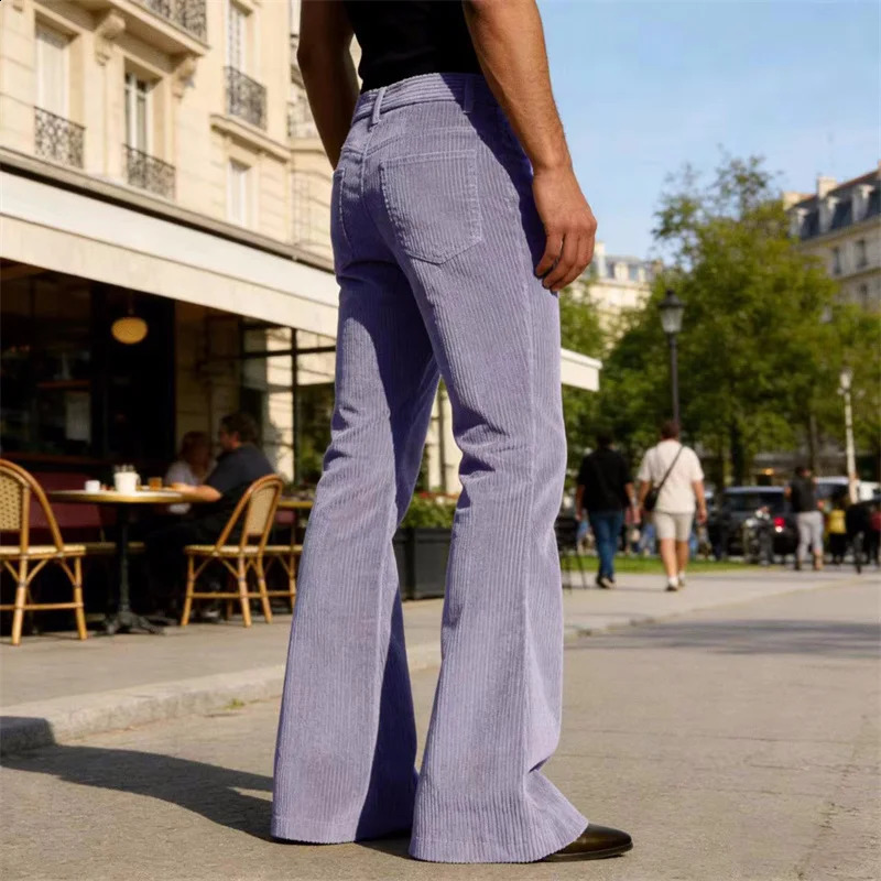 Mens Loose Pleated Wide Leg Pants Breathable Linen Blend Trousers Casual Business Suit Pants Summer Streetwear Daily Wear 260627 - view 6