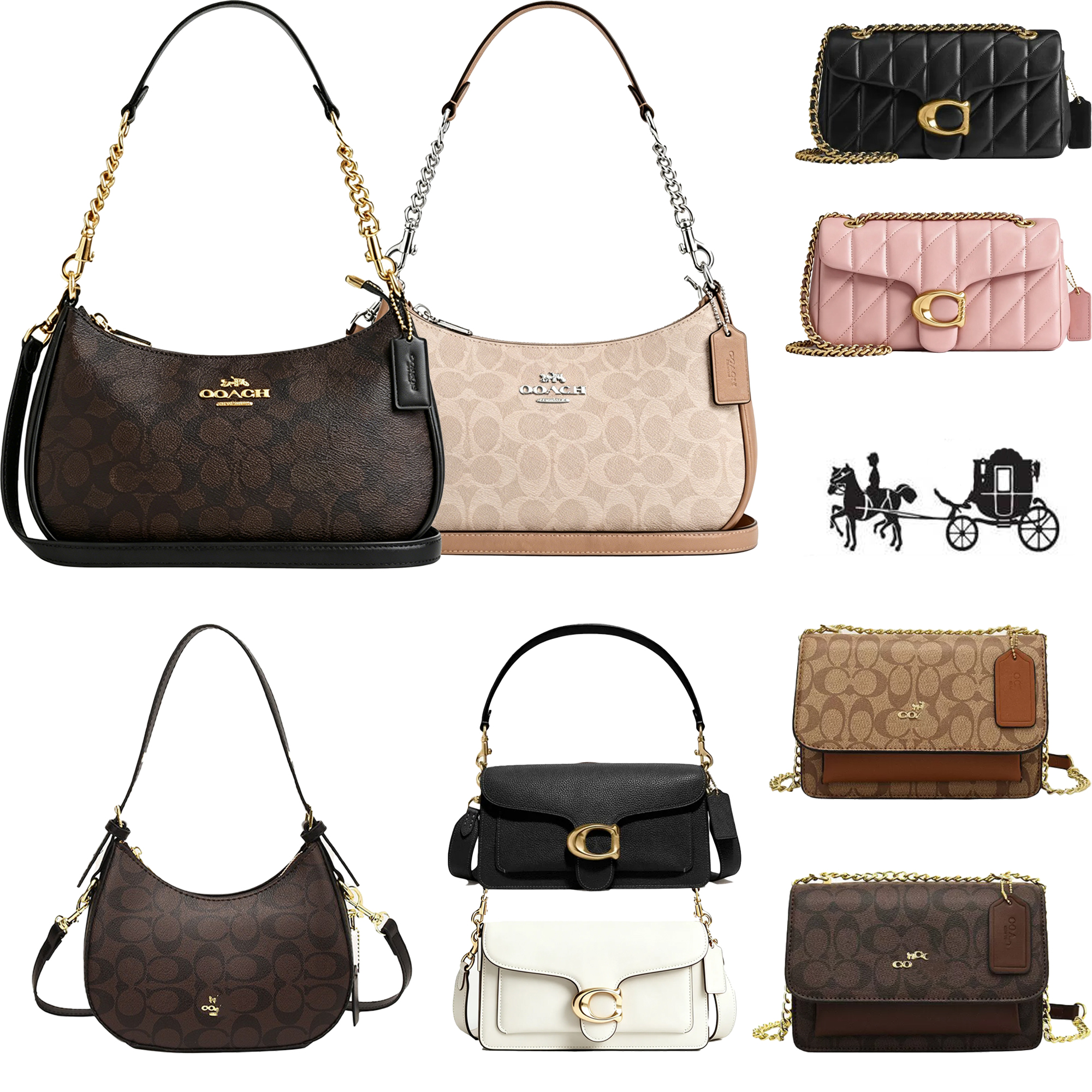 Designer Bag Luxury Bag Fishion Bag Shoulder Bag Classic Old Flower Zipper Opening Synthetic Leather Handbag Cross High-Quality Chain Bag Black Underarm Bag