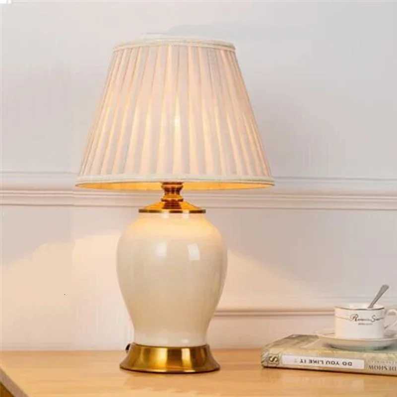 Lamp GISELLE Table Contemporary ceramics American style Living Room Bedroom Bedside Desk Light Hotel engineering Decorative X260629 - view 5