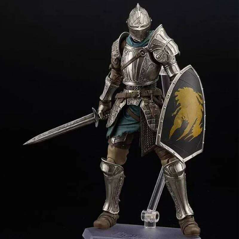 Anime Dark Figma 590 Demon'S Souls Fluted Action Figure Model Statue Knight Armor Toys Birthday Gift 26Y0629 - view 3