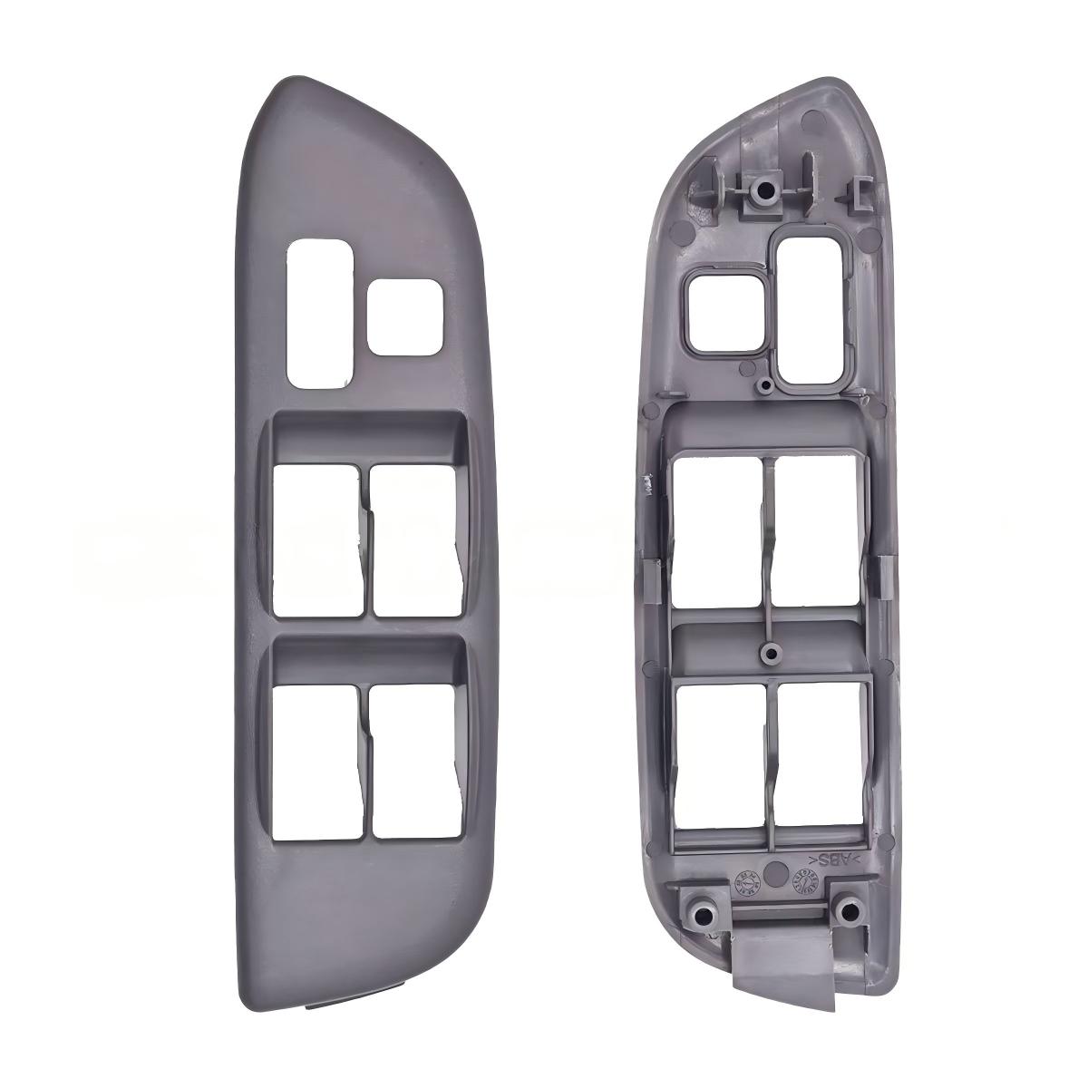 Power Window Master Switch Bezel for Toyota RAV4 (2001-2005), Black & Gray, Model: MB-FS136, MB-FS137 - view 5