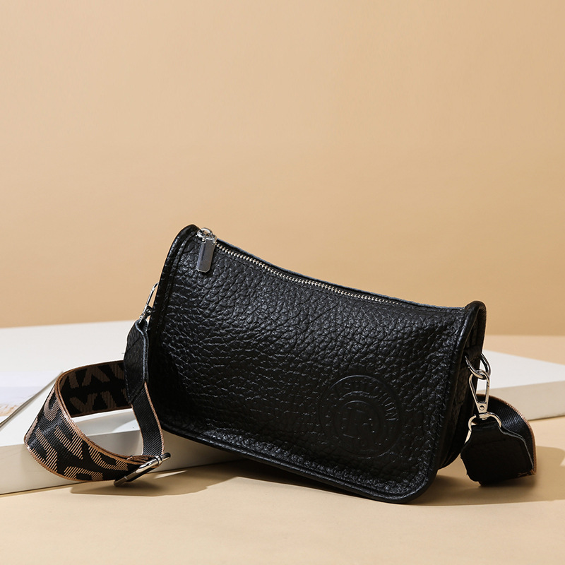 New Women Genuine Leather Shell Shoulder Bag Large Capacity Crossbody Purse Trendy Lady Handbag Casual Single Shoulder Messenger Bag