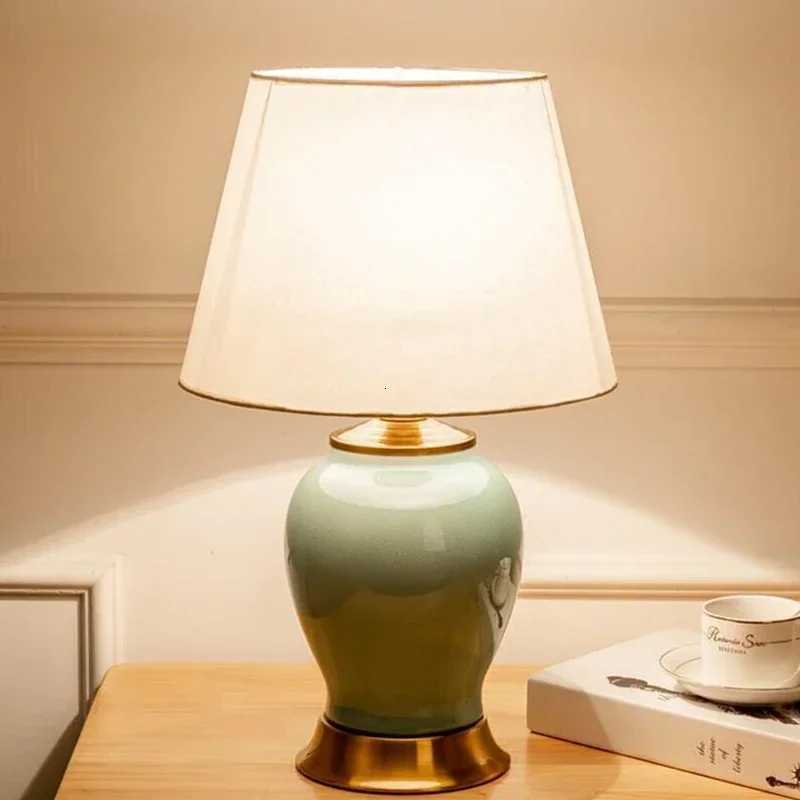 Lamp GISELLE Table Contemporary ceramics American style Living Room Bedroom Bedside Desk Light Hotel engineering Decorative X260629 - view 4