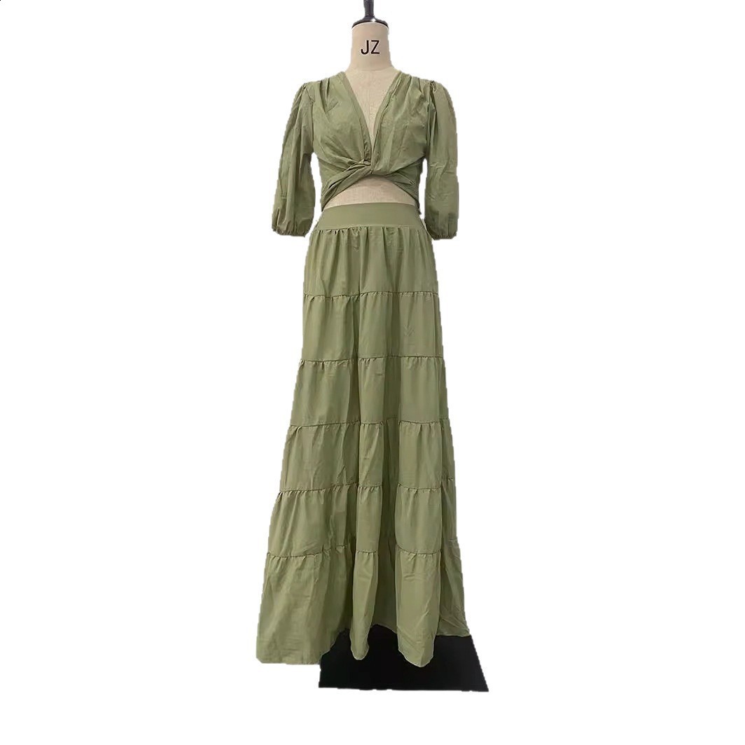 2026 Summer Mid-Waist Strap Slim Fit Spring-Summer Sexy Fishtail Fashion Dress 240815