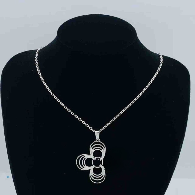 Luxury Casual Jewelry Collar Chain Double Layer Pink Letter Necklace Jewelry Unique and Fashionable Necklace Jewelry