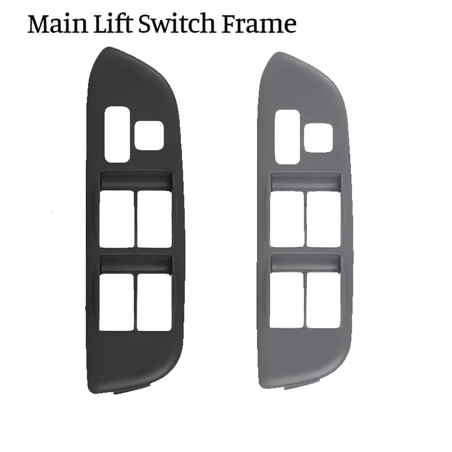 Power Window Master Switch Bezel for Toyota RAV4 (2001-2005), Black & Gray, Model: MB-FS136, MB-FS137