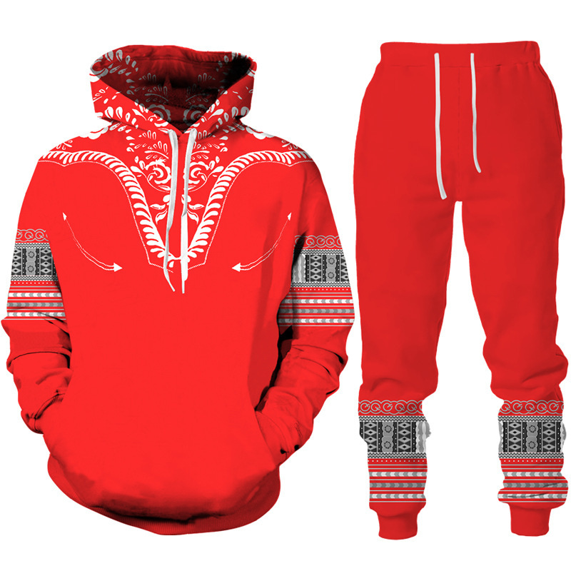 Men's Casual Novelty 3d Print Ancient Horus Egyptian God Eye Of Egypt Pharaoh Anubis Hoodie+pants Streetwear Jogging Set