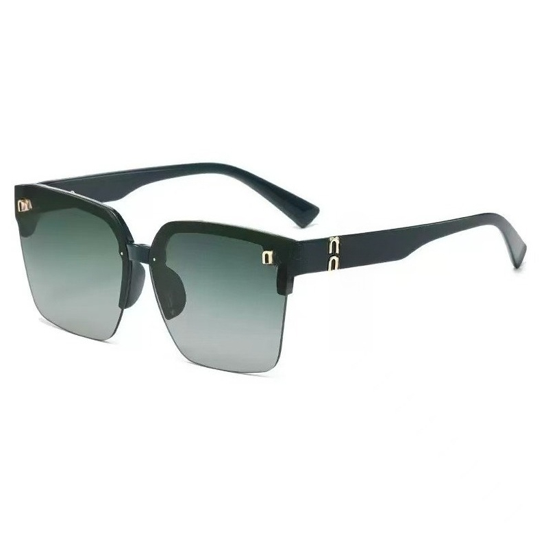 Designer Fashionable Sunglasses Frameless UV Protective Sunglasses Personalized Vintage and Versatile Sunglasses