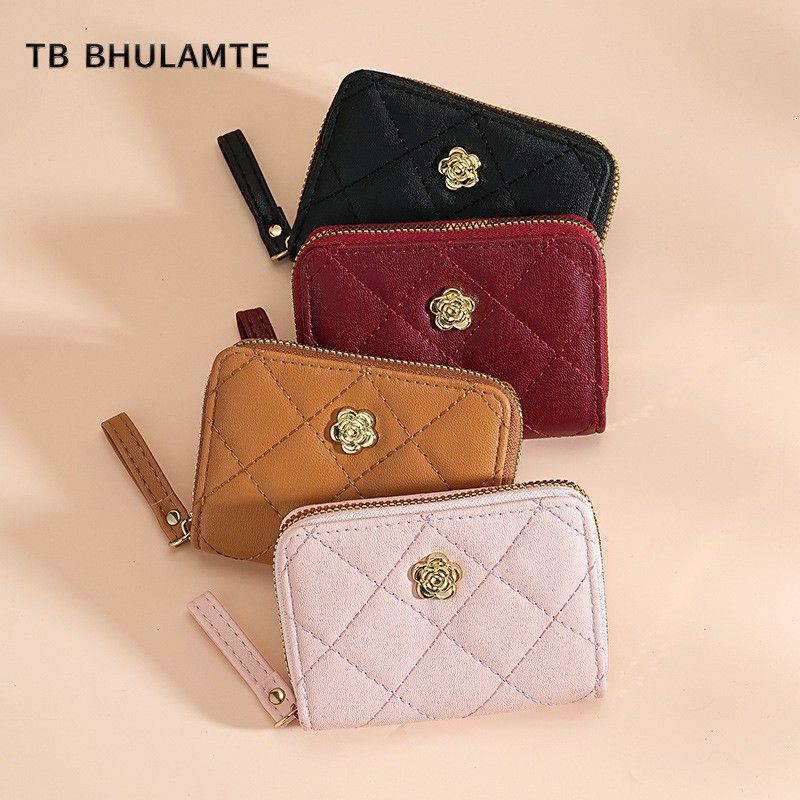 Light Luxury Style Accordion Holder Multi-Card Slots Large Capacity Women's Casual Coin Purse Card Case TB BHULAMTE