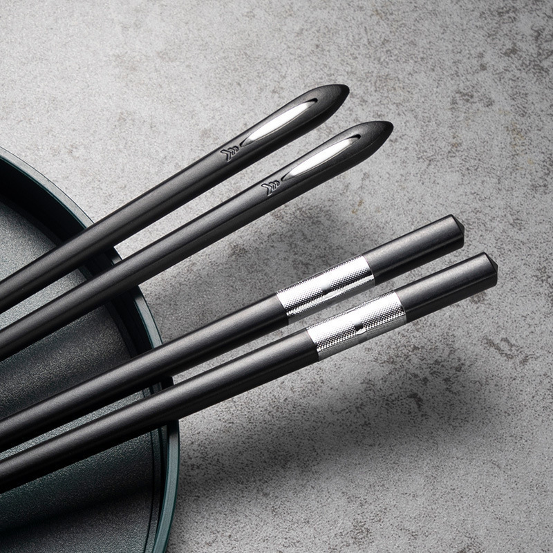 Japanese Non-Slip Chopsticks Korean Home el Restaurant Portable Healthy Food Stick For Sushi Chopsticks 260325