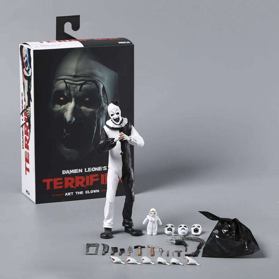 NECA Art the Clown Ultimate Terrifier Action Figure Collectable Joints Moveable Model Toy J260630