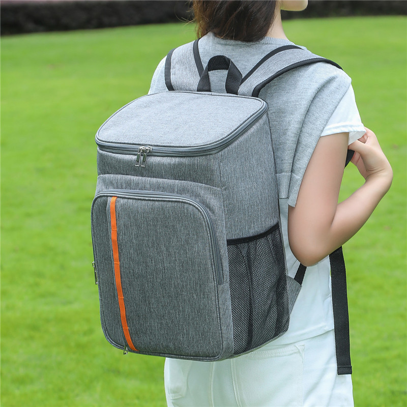 Insulated Backpack Cooler 20L Waterproof Leakproof Thermal Bag Double Shoulder Picnic Camping Beach Outdoor Travel Lunch Ice Pack Backpack