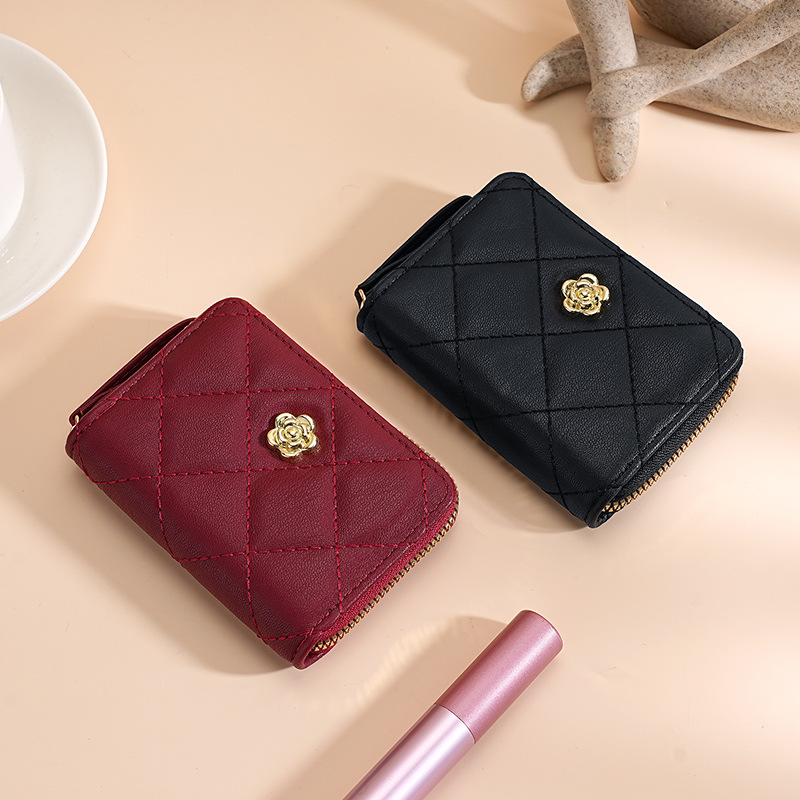 Light Luxury Style Accordion Holder Multi-Card Slots Large Capacity Women's Casual Coin Purse Card Case TB BHULAMTE - view 3