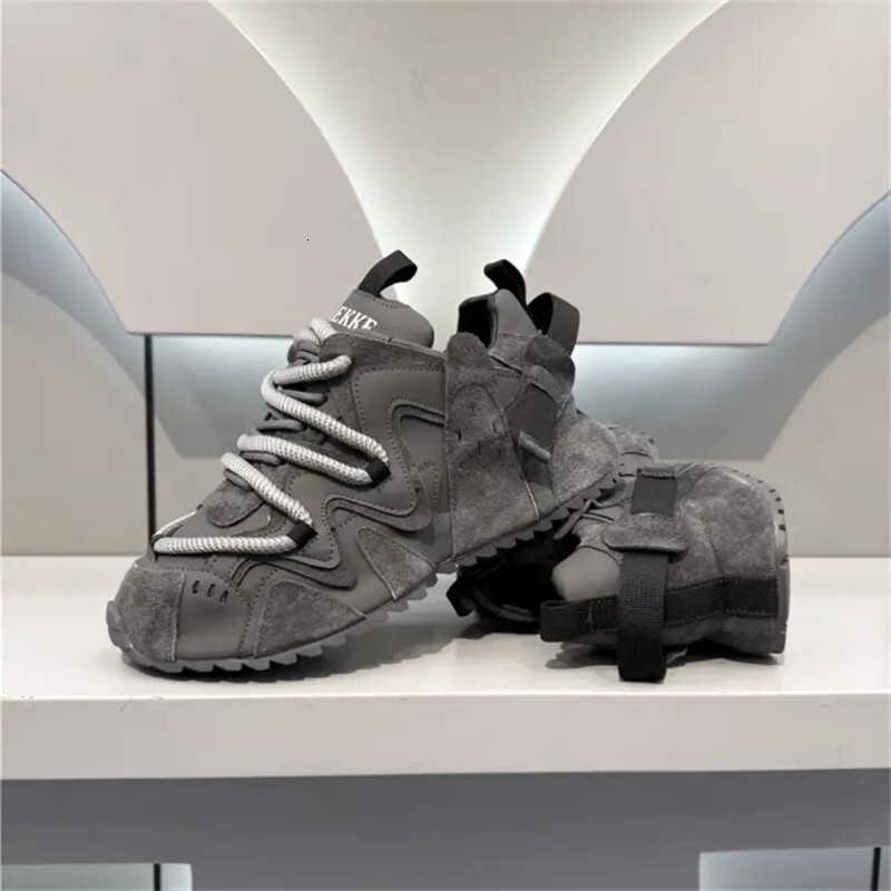 Designer shoe High-end Casual Ultra-light Thin Soft Sole Outdoor Hiking Travel Climbing Student Youth Genuine Comfortable Running Shoes - view 3