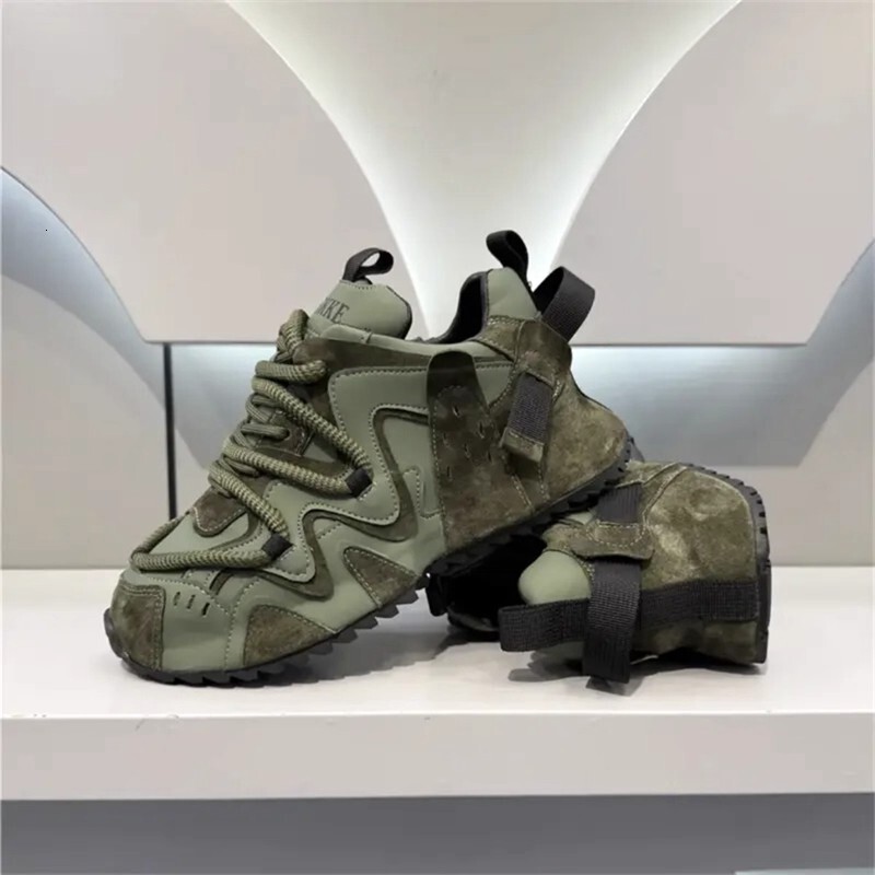 Designer shoe High-end Casual Ultra-light Thin Soft Sole Outdoor Hiking Travel Climbing Student Youth Genuine Comfortable Running Shoes - view 4