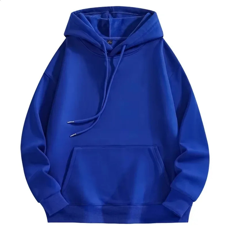 Soft and skin friendly hoodie mens solid color autumn and winter selling simple and comfortable sports shirt 260625 - view 4