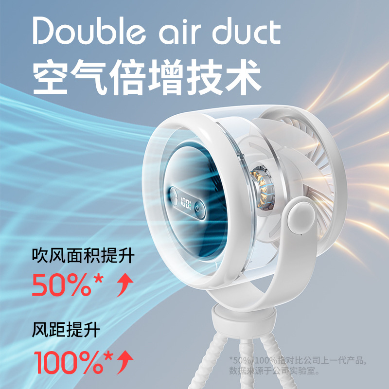 Octopus Stroller Fan 100 Speed Night Light Aroma Mosquito Repellent Fan